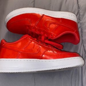 Hot pink Air Force ones 6.5